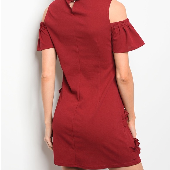 Wine Dress - Picture 2 of 2